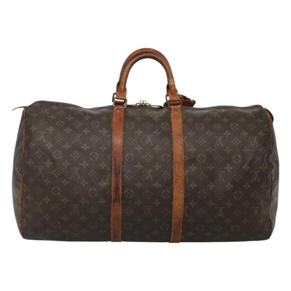 LOUIS VUITTON Monogram Keepall 55 Boston Bag - Picture 2 of 15